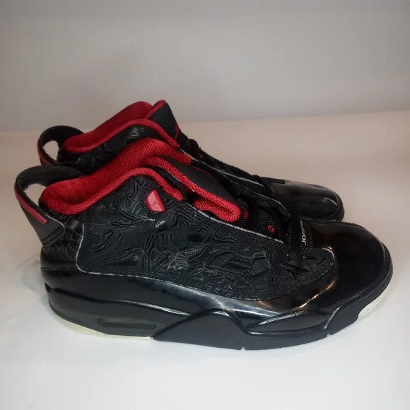 Air jordan dub zero black and red size 8 - Picture 3 of 4